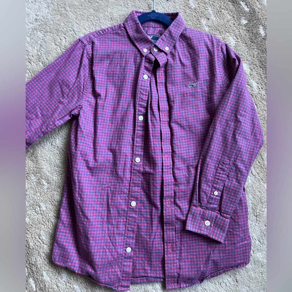 Vineyard Vines Boys shirt size 8-10